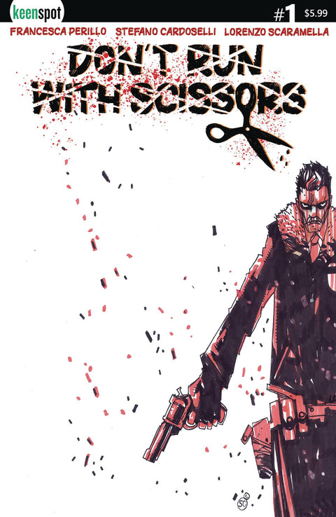 DONT RUN WITH SCISSORS #1 CVR D STEFANO CARDOSELLI (MR) KEENSPOT ENTERTAINMENT