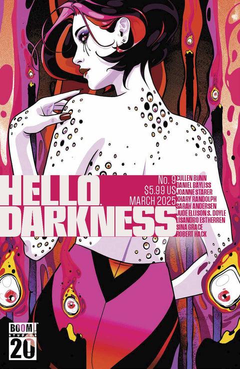 Hello Darkness 9 Comic Goni Montes Anniversary Variant Boom! Studios 2025