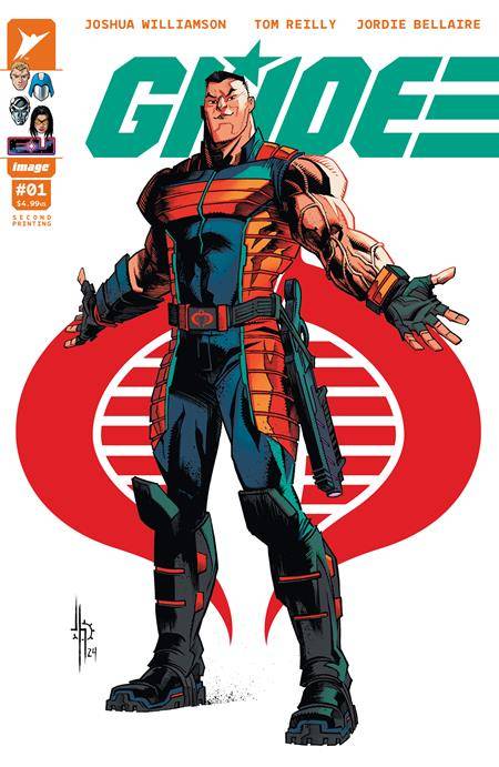 G.I. Joe, Vol. 1 (Image) 1 Comic 2nd Printing Jason Howard Image Comics 2024