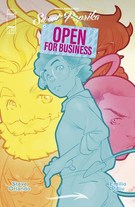 Mirka Andolfo's Sweet Paprika: Open for Business 4 Comic Emilio Pilliu Image Comics 2025