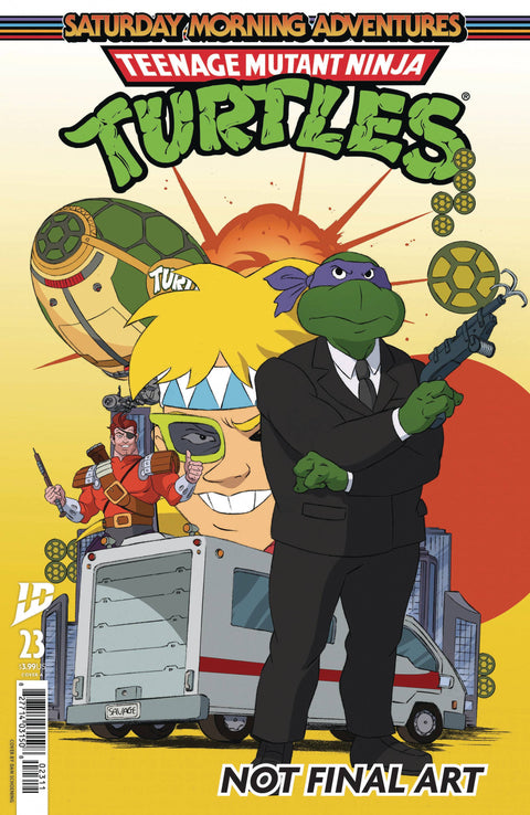 Teenage Mutant Ninja Turtles: Saturday Morning Adventures Continued 23 Comic Dan Schoening Regular IDW Publishing 2025