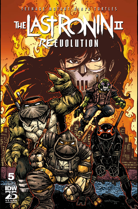 Teenage Mutant Ninja Turtles: The Last Ronin II - Re-Evolution 5 Comic Kevin Eastman Variant IDW Publishing 2025