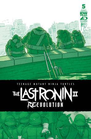 Teenage Mutant Ninja Turtles: The Last Ronin II - Re-Evolution 5 Comic Ben Bishop Variant IDW Publishing 2025
