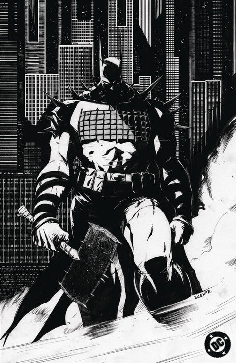 Absolute Batman 1 Comic 4th Print Nick Dragotta B&W Foil Variant DC Comics 2024