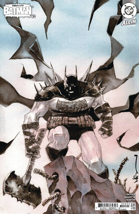 Absolute Batman 2 Comic 2nd Print Dustin Nguyen Variant DC Comics 2024