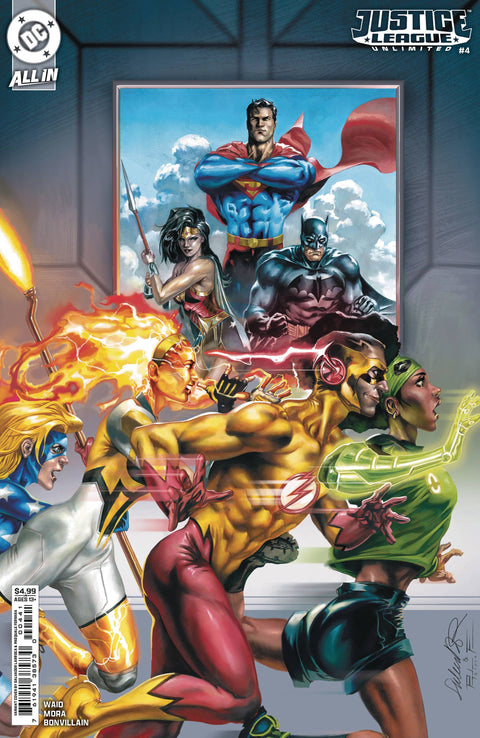 Justice League Unlimited, Vol. 2 4 Comic Salvador Larroca Variant DC Comics 2025