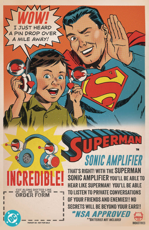 Superman, Vol. 6 23 Comic 1:25 Dave Johnson Incentive DC Comics 2025