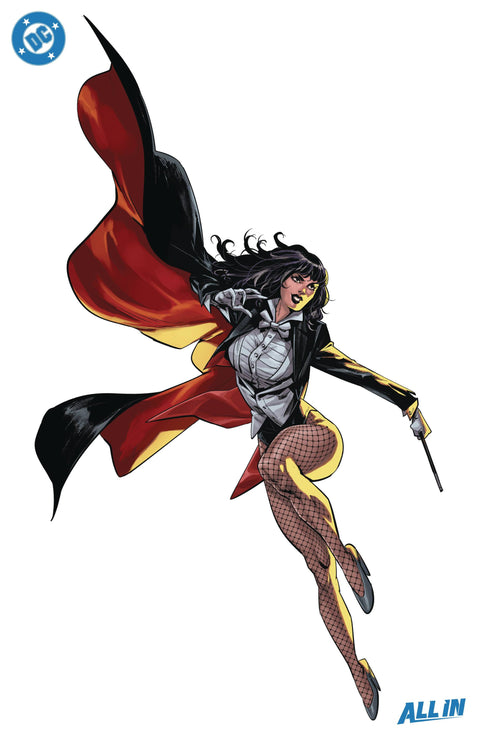 Zatanna, Vol. 3 1 Comic Fico Ossio All In Foil Variant DC Comics 2025