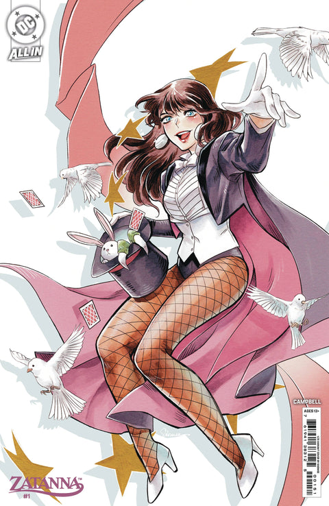 Zatanna, Vol. 3 1 Comic 1:25 Saowee Incentive DC Comics 2025