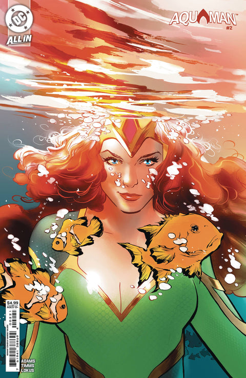 Aquaman, Vol. 9 2 Comic Marcio Takara Variant DC Comics 2025