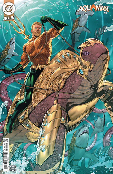 Aquaman, Vol. 9 2 Comic Lucas Meyer Variant DC Comics 2025