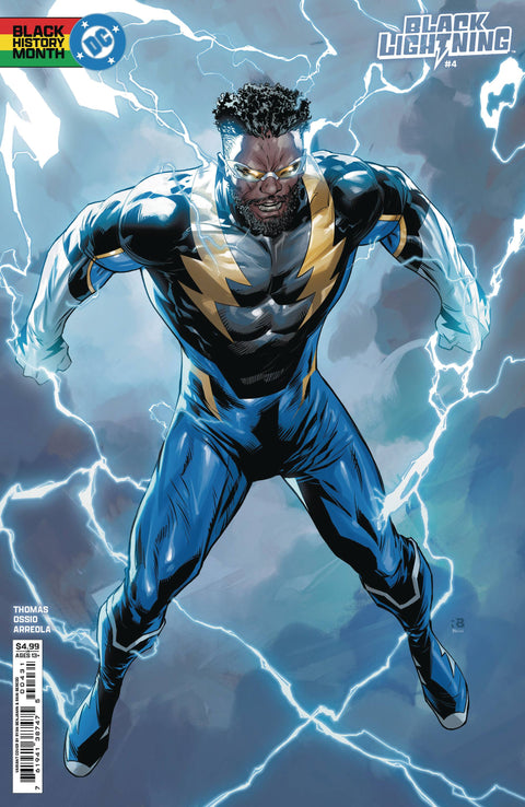 Black Lightning, Vol. 3 4 Comic Ryan Benjamin Black History Month Variant DC Comics 2025