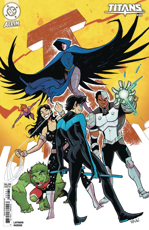 Titans, Vol. 4 20 Comic Rob Guillory Variant DC Comics 2025