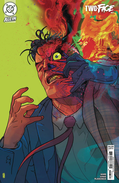 Two-Face 3 Comic Christian Ward Variant DC Comics 2025