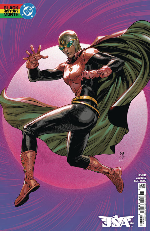 JSA, Vol. 2 4 Comic Ryan Benjamin Black History Month Variant DC Comics 2025