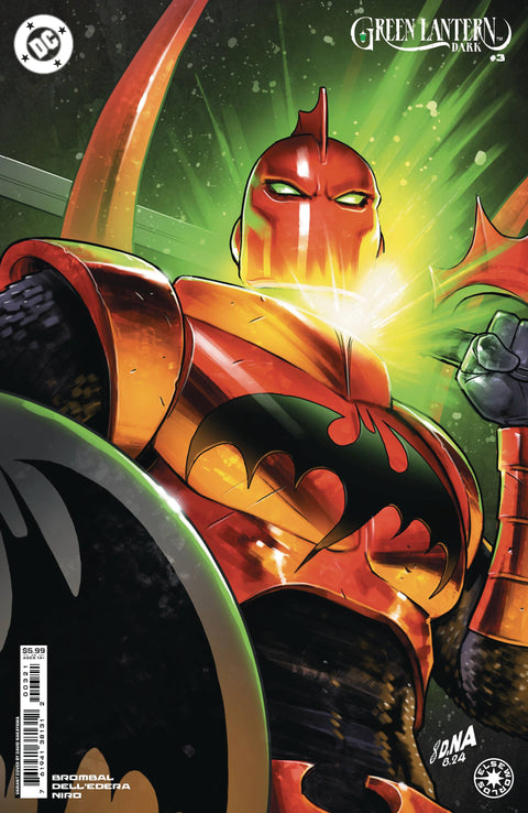 Green Lantern: Dark 3 Comic David Nakayama Variant DC Comics 2025