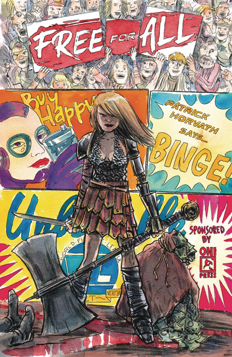 Free For All 1 Comic Kindt Oni Press 2025