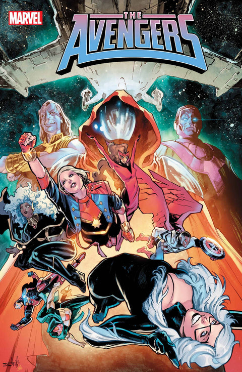 The Avengers, Vol. 9 24 Comic Valerio Schiti Regular Marvel Comics 2025