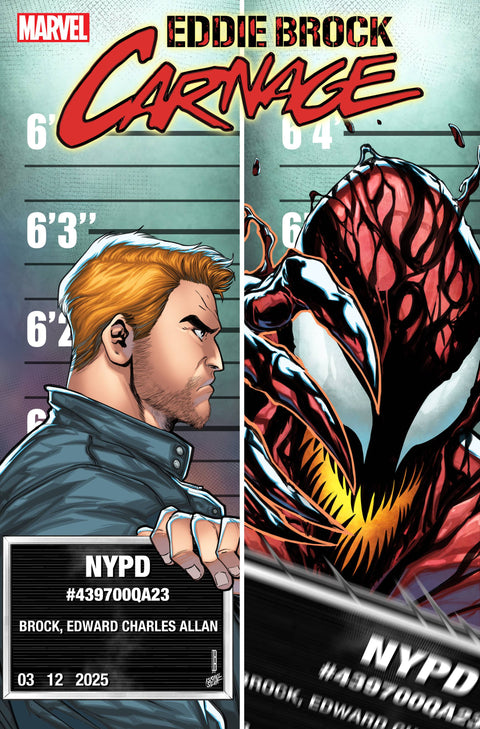 Eddie Brock: Carnage 2 Comic David Baldeón Variant Marvel Comics 2025