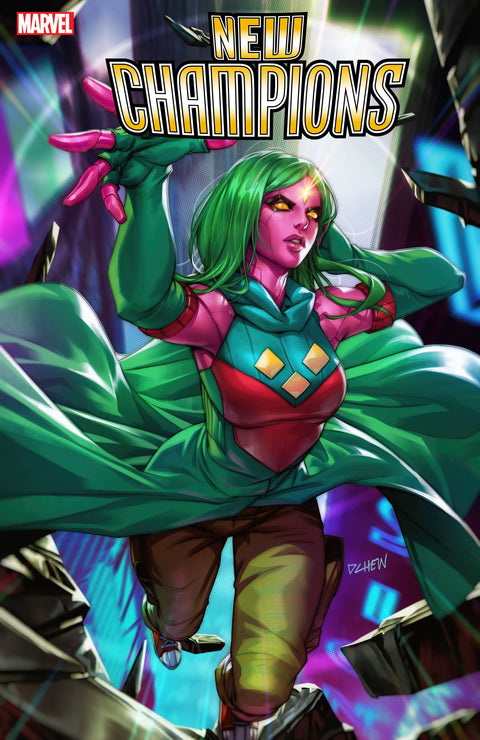 New Champions 3 Comic Derrick Chew Variant Marvel Comics 2025