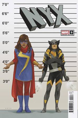 NYX (Marvel), Vol. 2 9 Comic Phil Noto Connecting Variant Marvel Comics 2025