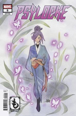 Psylocke, Vol. 2 5 Comic Peach Momoko Kimono Variant Marvel Comics 2025