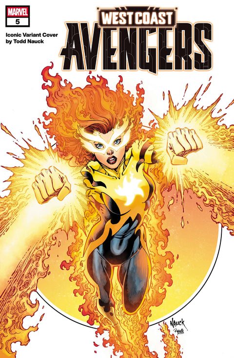 The West Coast Avengers, Vol. 4 5 Comic Todd Nauck Iconic Variant Marvel Comics 2025