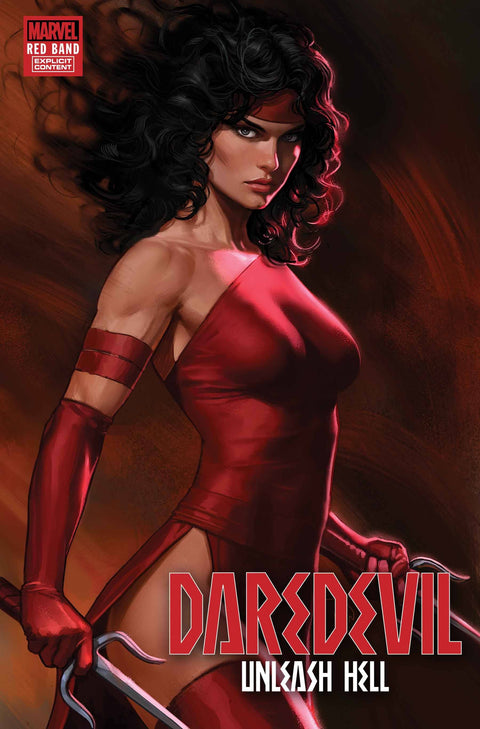 Daredevil: Unleash Hell - Red Band 3 Comic Iván Talavera Variant Marvel Comics 2025