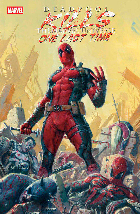 Deadpool Kills the Marvel Universe One Last Time 1 Comic Davide Paratore Regular Marvel Comics 2025