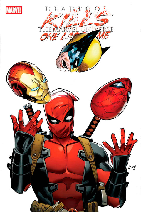 Deadpool Kills the Marvel Universe One Last Time 1 Comic Greg Land Variant Marvel Comics 2025