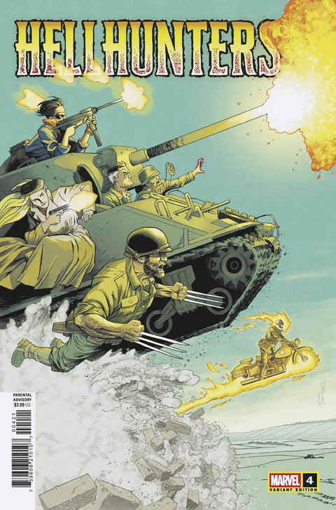 Hellhunters 4 Comic Declan Shalvey Variant Marvel Comics 2025