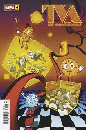 TVA 4 Comic Zulema Scotto Lavina Variant Marvel Comics 2025