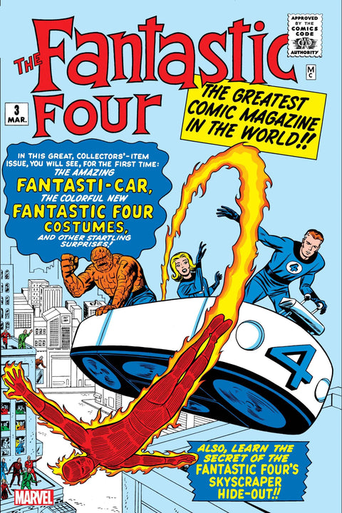 Fantastic Four, Vol. 1 3 Comic Facsimile Marvel Comics 2025