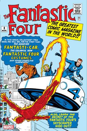 Fantastic Four, Vol. 1 3 Comic Facsimile Foil Variant Marvel Comics 2025