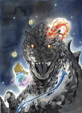 Godzilla vs. Fantastic Four 1 Comic Peach Momoko Incentive Virgin Variant (1:100) Marvel Comics 2025