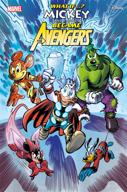 What If...? Mickey & Friends Became Avengers 1 Comic Alessandro Pastrovicchio Regular Marvel Comics 2025