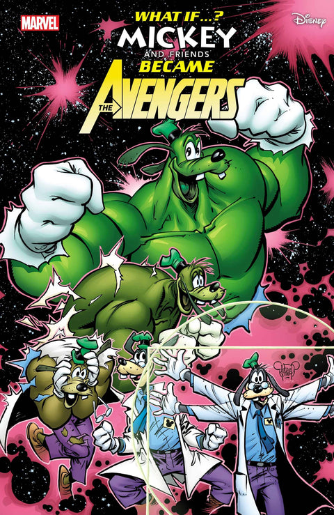 What If...? Mickey & Friends Became Avengers 1 Comic Adam Kubert Variant Marvel Comics 2025