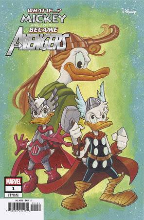 What If...? Mickey & Friends Became Avengers 1 Comic Chrissie Zullo Variant Marvel Comics 2025