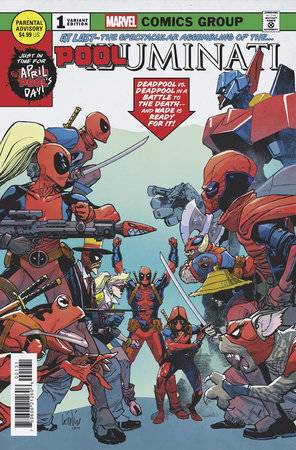 Pooluminati 1 Comic Leinil Francis Yu Variant Marvel Comics 2025