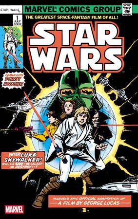 Star Wars, Vol. 1 (Marvel) 1 Comic Facsimile Foil Variant Marvel Comics 2025