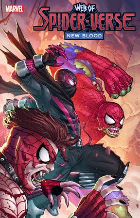 Web of Spider-Verse: New Blood 1 Comic Ario Anindito Connecting Variant Marvel Comics 2025