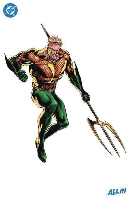 Aquaman, Vol. 9 1 Comic Fico Ossio All In Foil Variant DC Comics 2025