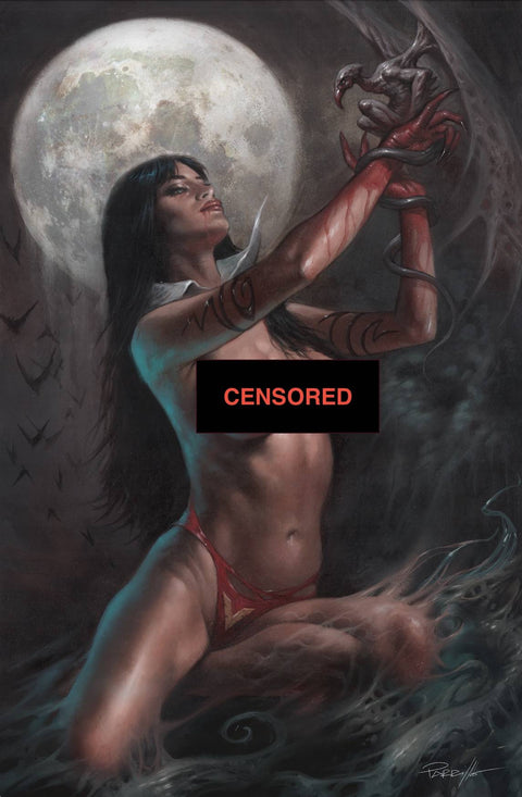 Vampirella, Vol. 8 1 Comic Lucio Parrillo Polybag Risque Variant Dynamite Entertainment 2025
