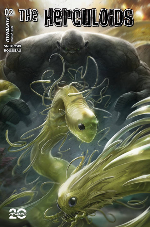 The Herculoids 2 Comic Francesco Mattina Regular Dynamite Entertainment 2025