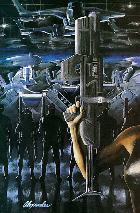 The Terminator (Dynamite Entertainment) 4 Comic 1:7 Ross Virgin Foil Incentive Dynamite Entertainment 2025