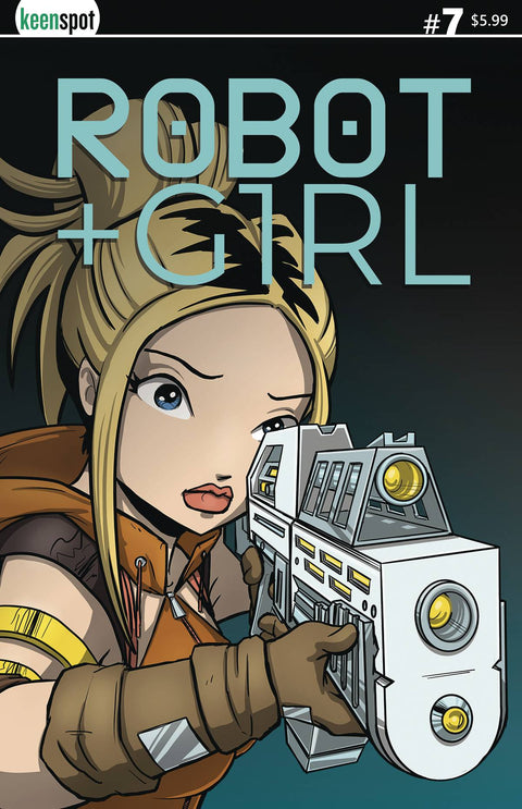 ROBOT + GIRL #7 CVR A MIKE WHITE KEENSPOT ENTERTAINMENT