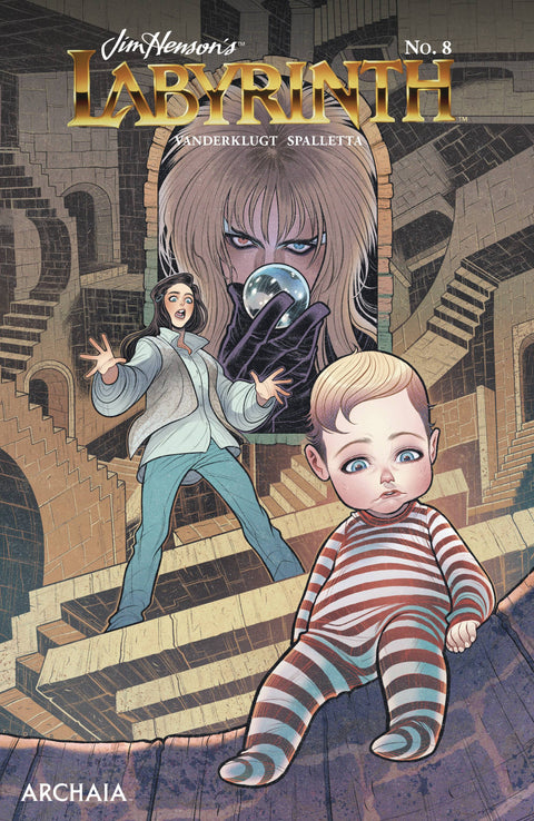 Jim Henson's Labyrinth 8 Comic Nimit Malavia Variant Boom! Studios 2025