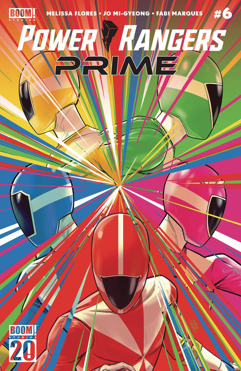 Power Rangers Prime 6 Comic Nimit Malavia Variant Boom! Studios 2025