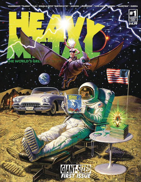 HEAVY METAL MAGAZINE #1 CVR A HILDEBRANDT (MR) (C: 0-1-2) HEAVY METAL MAGAZINE