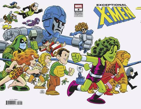 Exceptional X-Men 8 Comic Chris Giarrusso Marvel Universe Connecting Variant Marvel Comics 2025